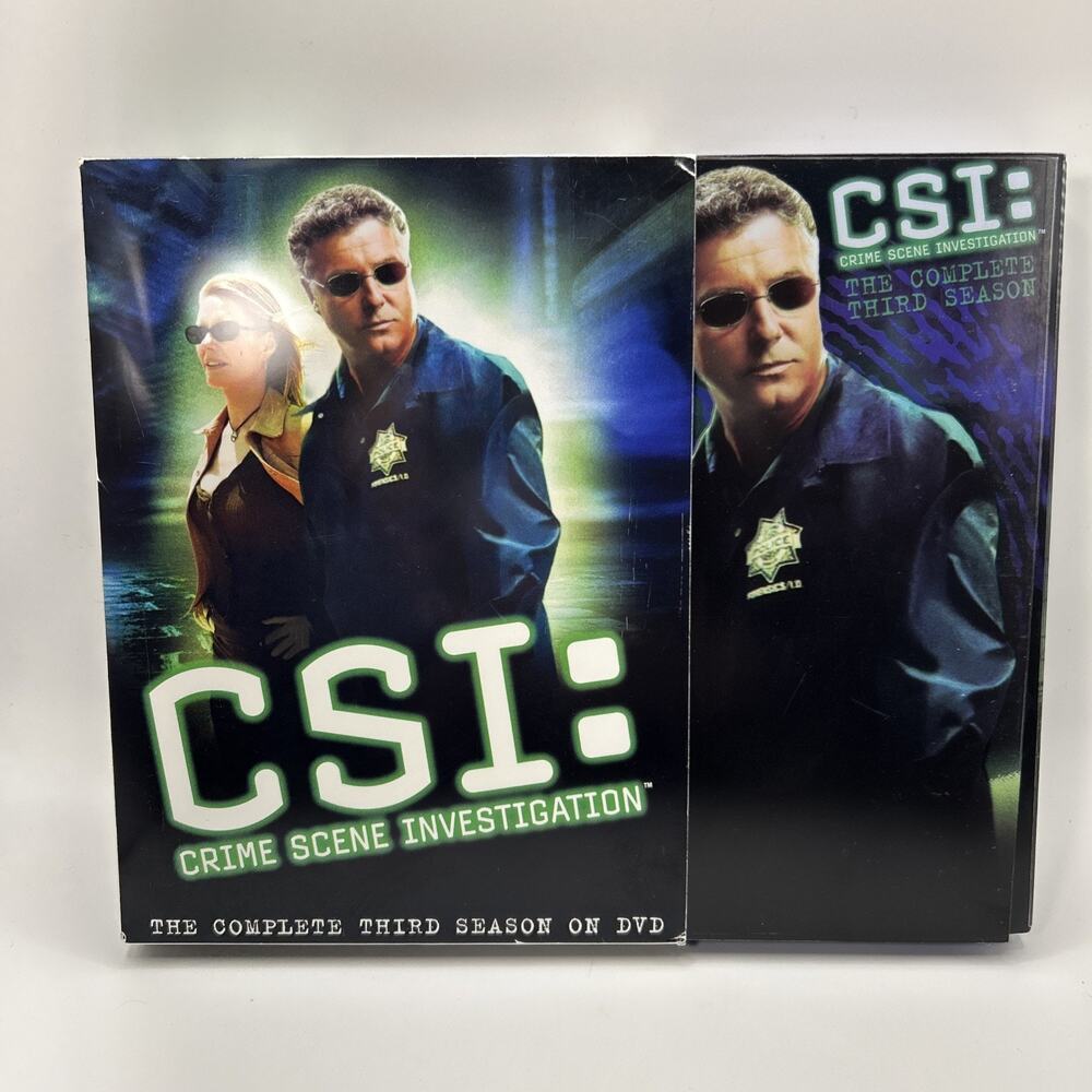 CSI: Crime Scene Investigation Seasons 3 and 6 - DVD Box Sets VERY GOOD